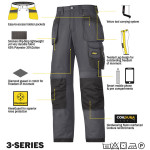 Snickers Trousers 3213 Craftsmen Holster Pocket Trousers Snickers Trousers 3213 Craftsmen Holster Pocket Trousers