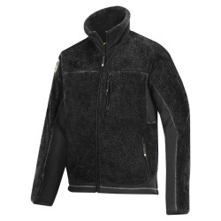 Snickers 8011 Pile Fleece Jacket Black