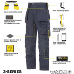 Snickers Trousers 3211 CoolTwill Holster Trousers